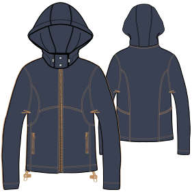 Fashion sewing patterns for Polar Jacket 7668